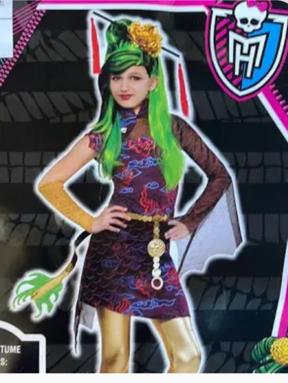 Monster High Jinifire Costume